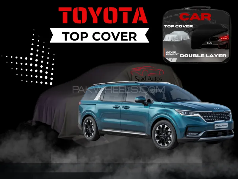 Kia Carnival 2020-2025 Double Layer Car Top Cover | Premium Quality | All-Weather Protection Image-1