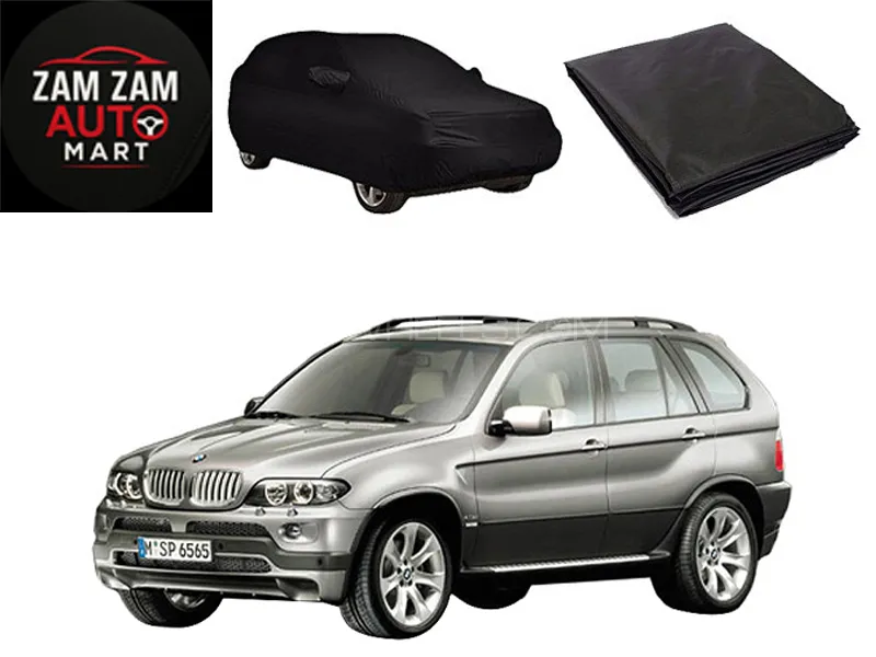BMW X5 Model 2016-2017 High Quality Black Coated Top Cover Image-1