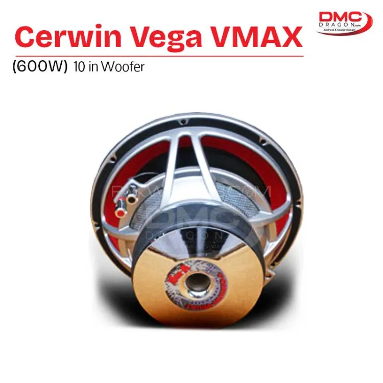 Cerwin Vega VMX-10 VMax 10 in 600W Subwoofer Original Cerwin Vega VMX-10 VMax 10 in 600W Subwoofer Original Image-2