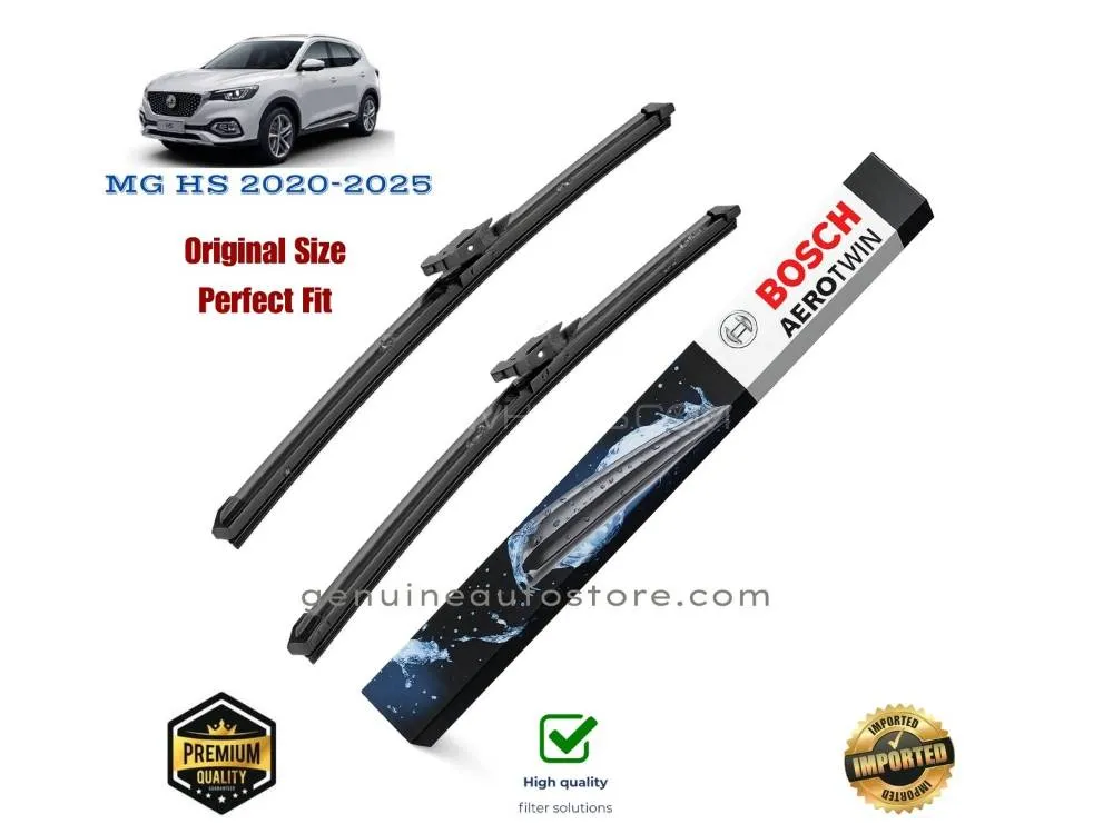 MG HS 2020-2025 BOSCH WIPER BLADE SET 2 PIECES Image-1