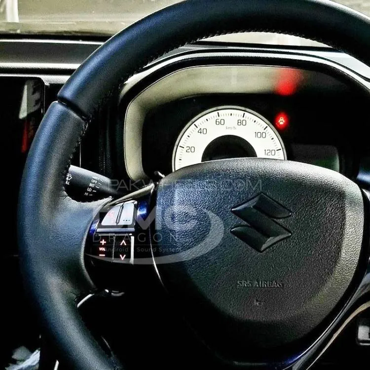Suzuki Alto 2019-2025 (Black) Multimedia Steering Wheel Buttons Image-1