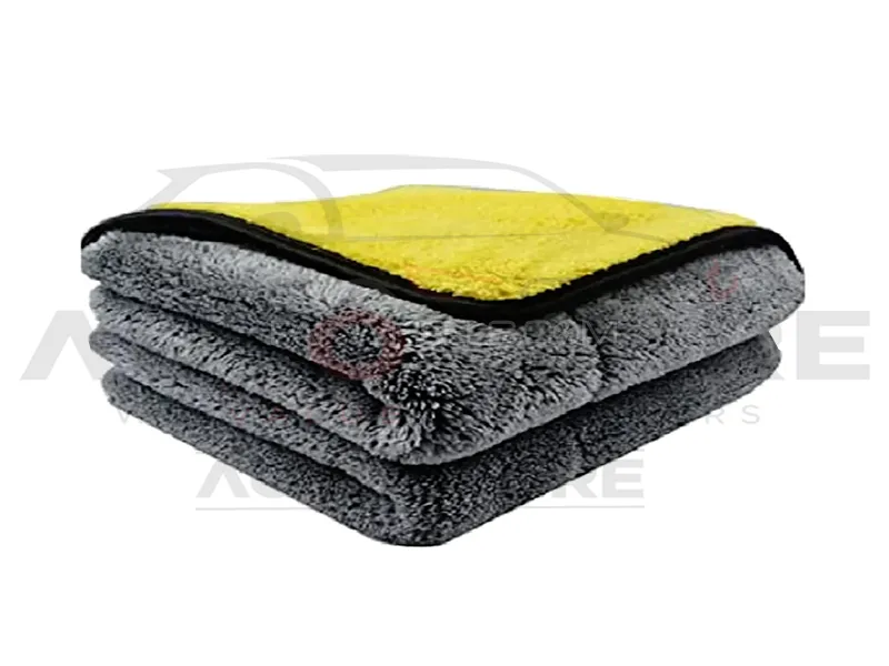  AutozCare Drying Luxury / Microfiber Double Sided Towel (Pack of 2) Image-1