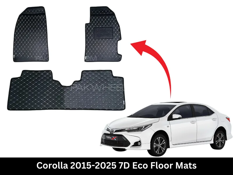 Corolla  7D Eco Floor Mats Model- 2014-2025 Image-1