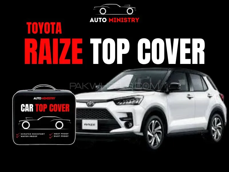 Toyota Raize Double Layer Top Cover – Heavy-Duty Oxford Fabric | 100% Waterproof | Scratch Resistant Image-1