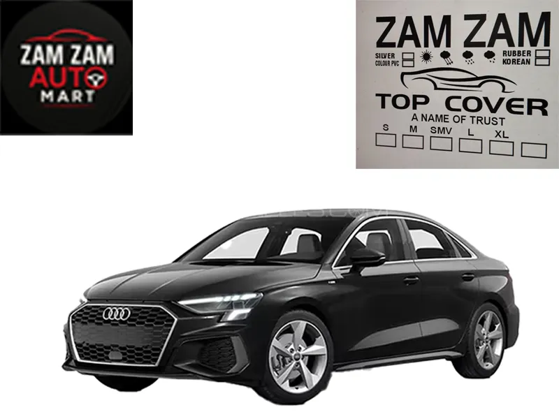 Audi A3 Model 2021-2025 Microfiber Car Top Cover Image-1