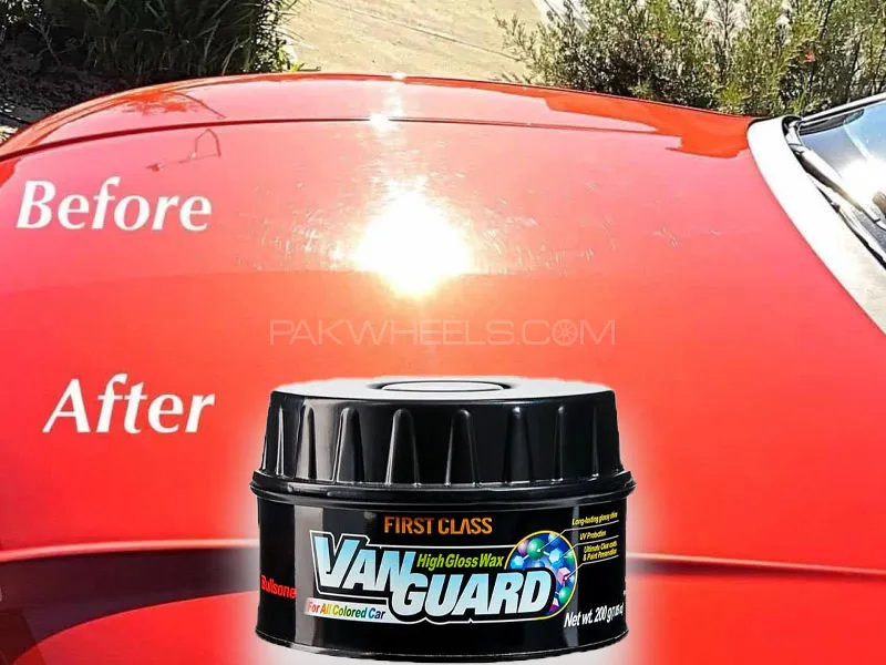BullSone VanGuard High Gloss Wax: Enhance Shine & Protect Car Paint Image-1
