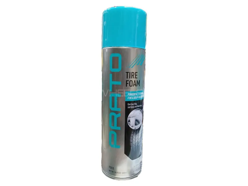 PRATO TIRE FOAM MAX Pro-Grade Tire Foam: Long-Lasting Shine  Image-1