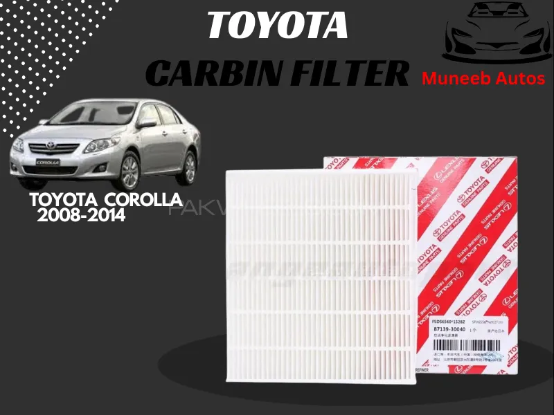 Toyota Corolla 2.0D 2008–2014 Premium Quality Cabin Filter – Imported & Durable Performance Image-1