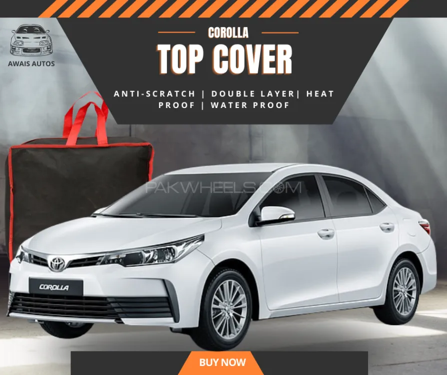 Toyota Corolla | Double Layer Car Cover | Lightweight Waterproof All-Weather Protection Image-1