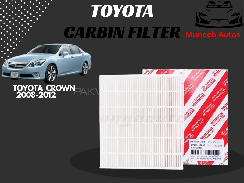 Toyota Crown 2008–2012 Premium Quality Cabin Filter – Imported & Long-Lasting Performance Image-1