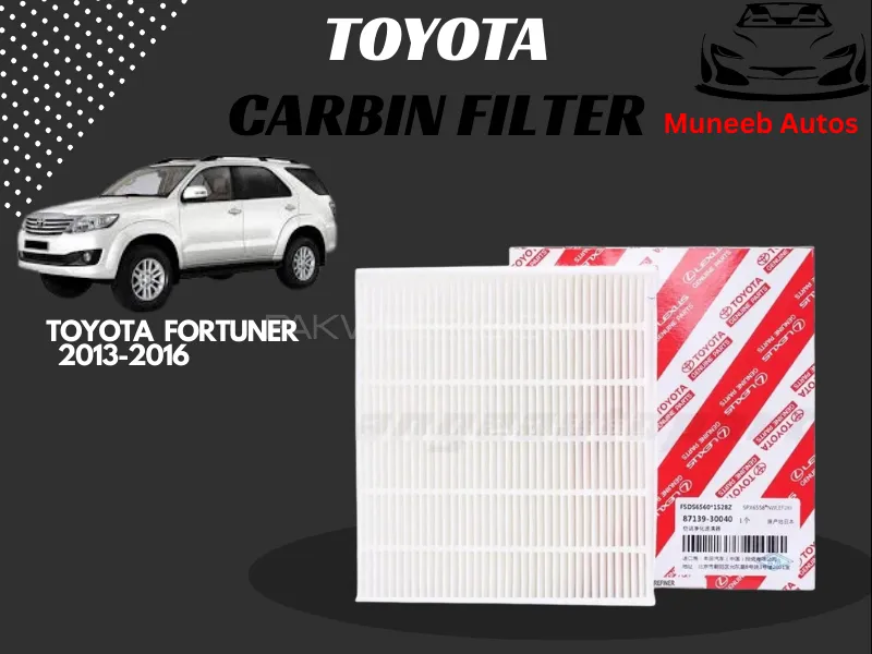 Toyota Fortuner 2013–2016 Premium Quality Cabin Filter – Imported & Reliable Protection Image-1
