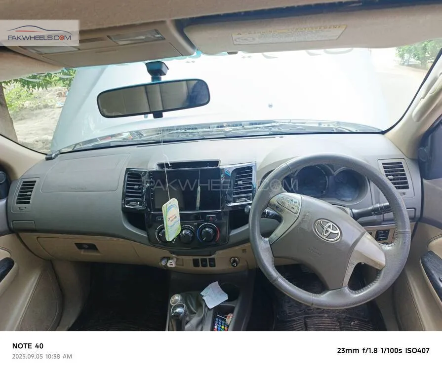 Toyota Fortuner 2013 for Sale in Lahore Toyota Fortuner 2013 for Sale in Lahore Image-10