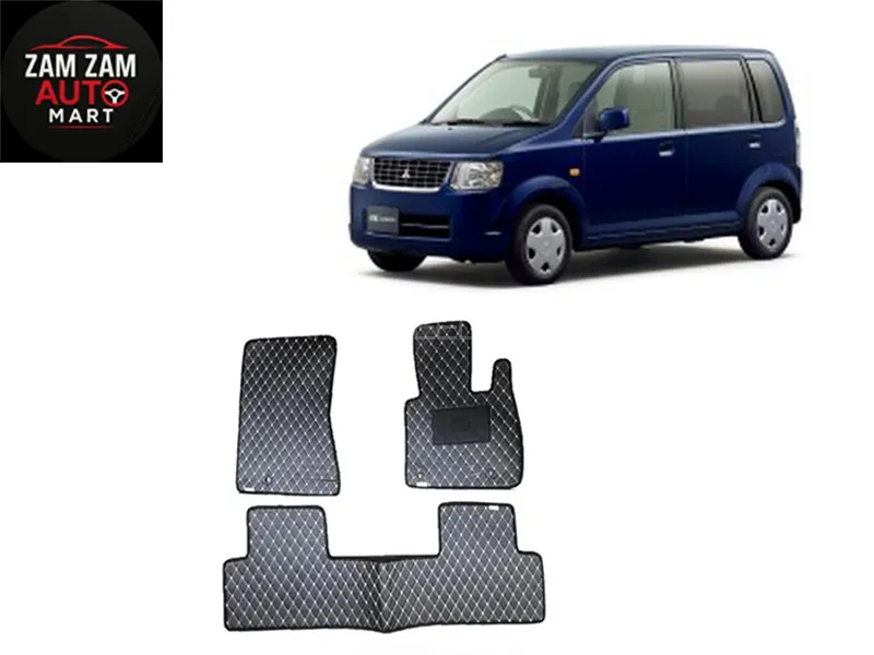 Mitsubishi EK Wagon 7D Floor Mat  2Pcs - Model 2000-2006 Image-1