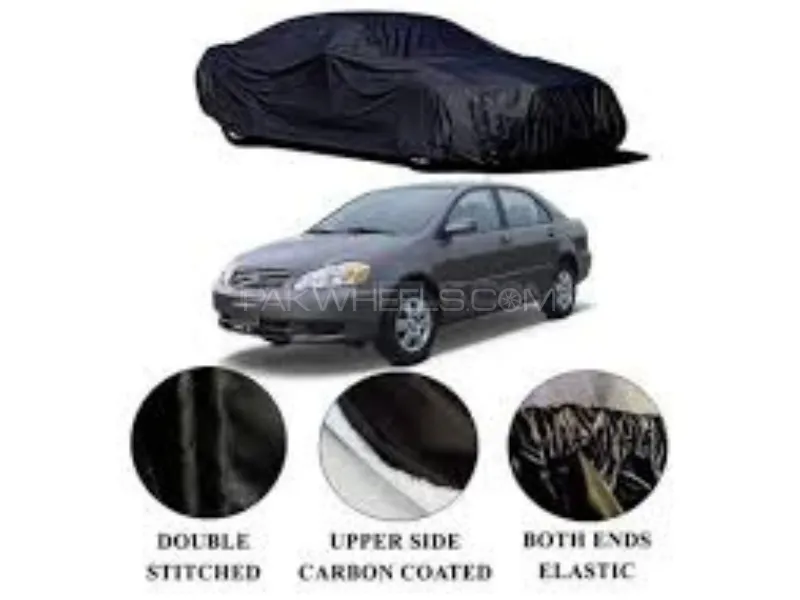 Toyota Corolla 200 2006 Top Cover Parachute  100% Water Resistant  Extreme Quality GeniuneSize-Black Image-1