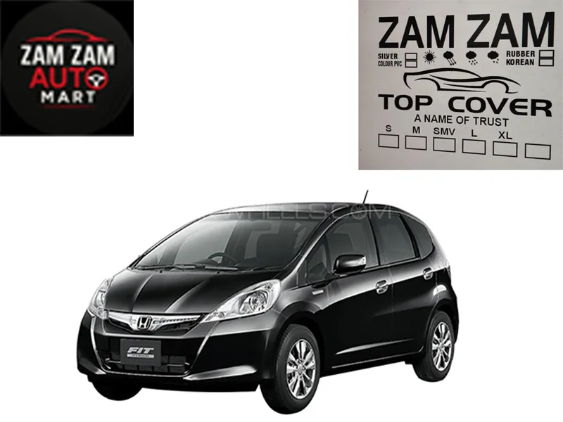 Honda Fit Model 2007-2015 Microfiber Top Cover Image-1