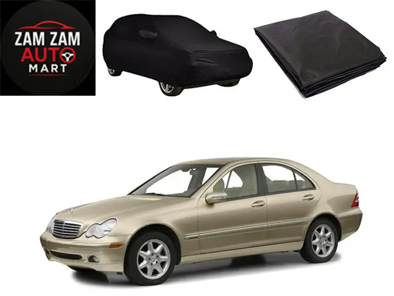 Mercedes C180 Model 2001-2007 High Quality Black Coated Top Cover Image-1