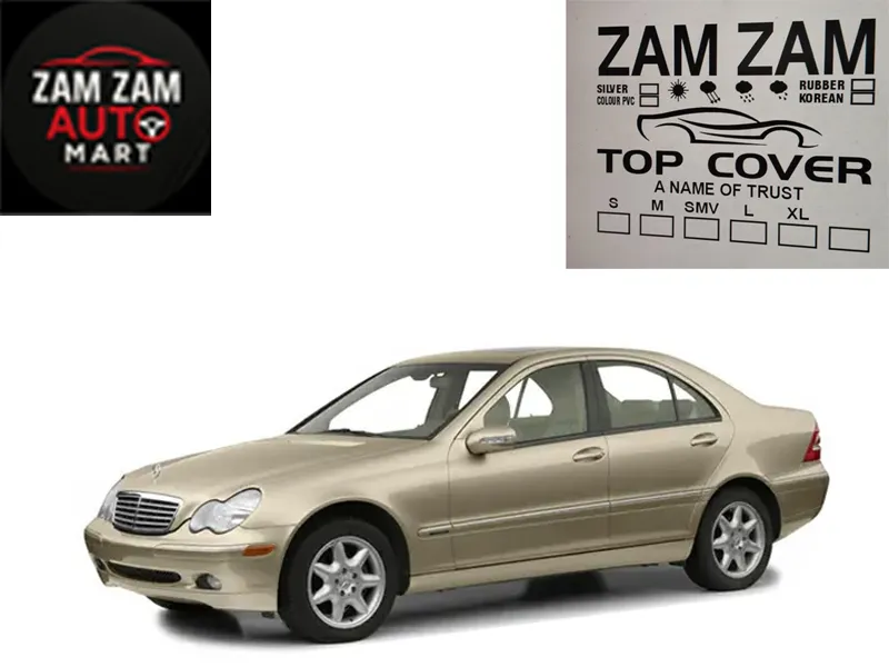 Mercedes C180 Model 2001-2007 Microfiber Car Top Cover Image-1