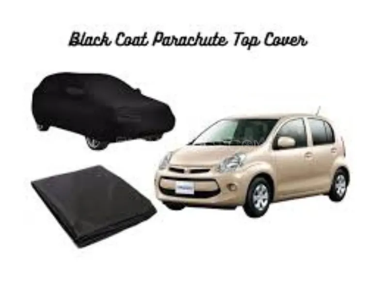 Toyota Passo 2010 2016 Car Top Cover Parachute 100% Quality Water Resistent Proof Geniune Size-Black Image-1