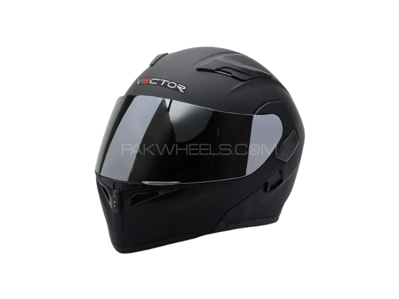 Vector Knight VT-254 Flip Up Helmet – DOT Certified Motorcycle Helmet Medium Size Image-1