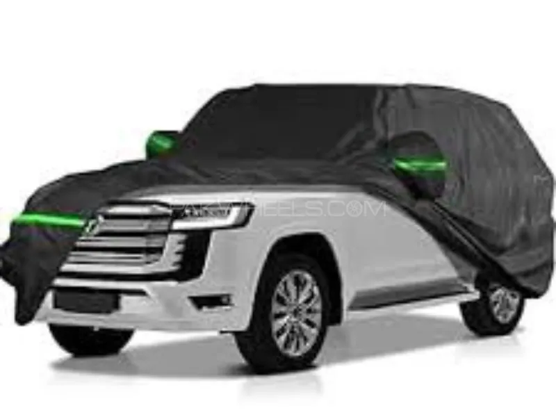 Toyota LandcruiserVX82021 2025Car Top Cover Parachute Water Resistent 100%Quality Geniune Size-black Image-1