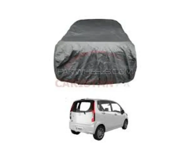 Daihatsu Move2011 2014Car Top Cover Parachute100%Quality Water Resistent Absorbent Geniune Size-Blk Image-1