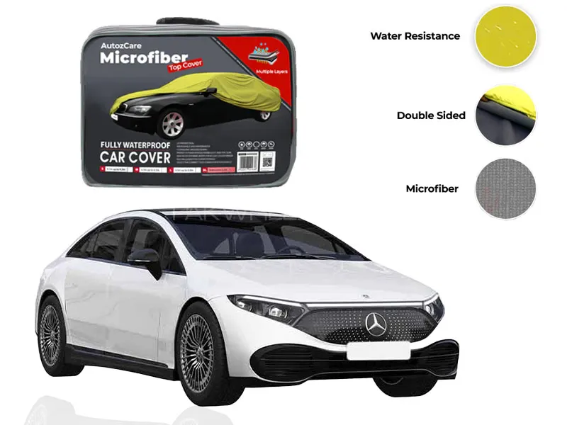Mercedes AMG EQS 450 Microfiber Car Top Cover - Model 2021-2025 Image-1