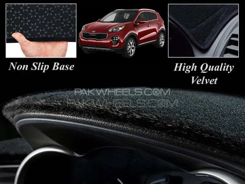KIA Sportage 2019-2025 Dashboard Mat Pad Cover Non-Slip Mat For KIA Sportage Image-1