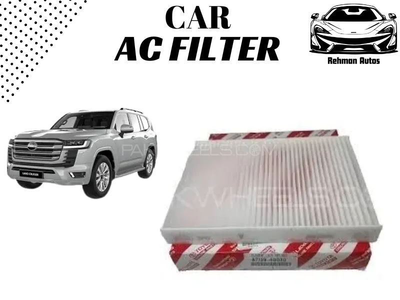Premium Cabin AC Filter for Toyota Land Cruiser 2021–2025 – High Filtration Efficiency Image-1