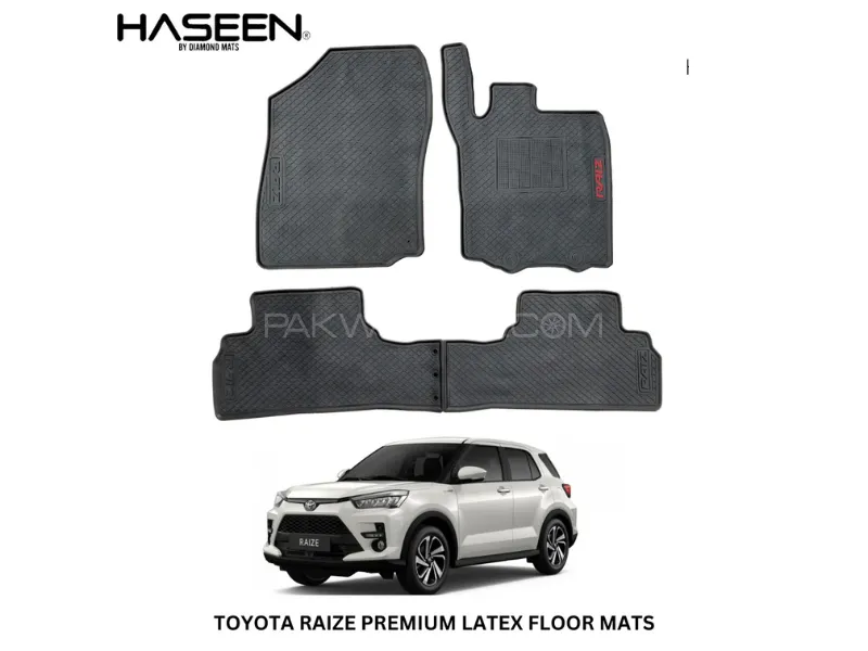 Toyota Raize 2019 2025 Car Floor letux Matts Geniune Custom Size Imported Material  Image-1