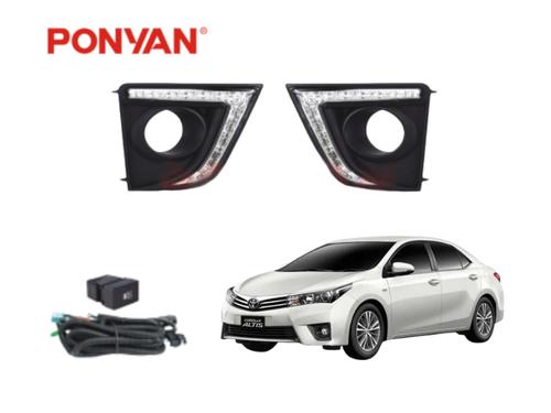 Toyota Corolla Fog Lamps with DRL 2015 | Ponyan OEM Fog Lights LF-V-TY544 Toyota Corolla Fog Lamps with DRL 2015 | Ponyan OEM Fog Lights LF-V-TY544