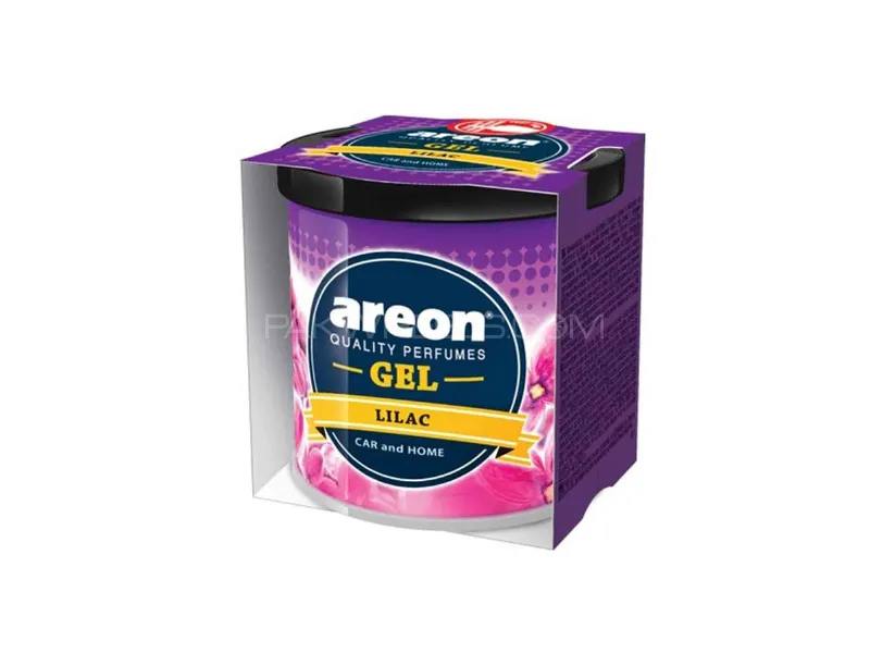 Areon Gel Lilac Car Perfume & Air Freshener – 80g Long Lasting Fragrance Image-1