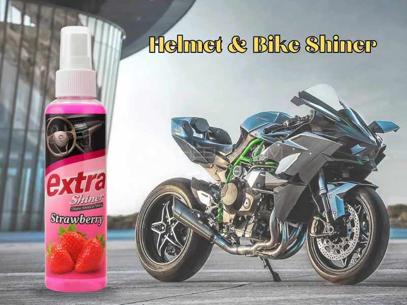 Extra Shiner Spray for Bike & Helmet – Random Scent (100ml) Image-1