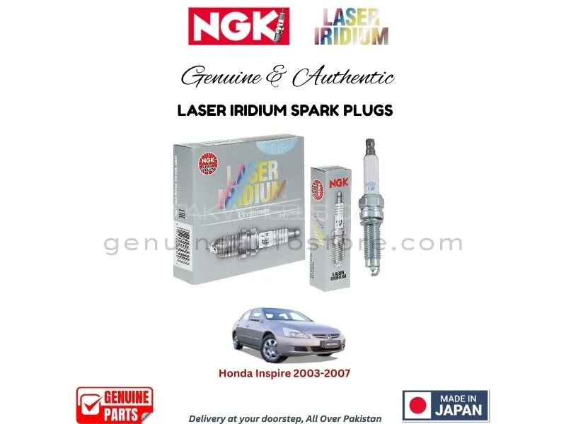 Honda Inspire 2003-2007 NGK LASER IRIDIUM SPARK PLUG - 4 PIECES Honda Inspire 2003-2007 NGK LASER IRIDIUM SPARK PLUG - 4 PIECES Image-1