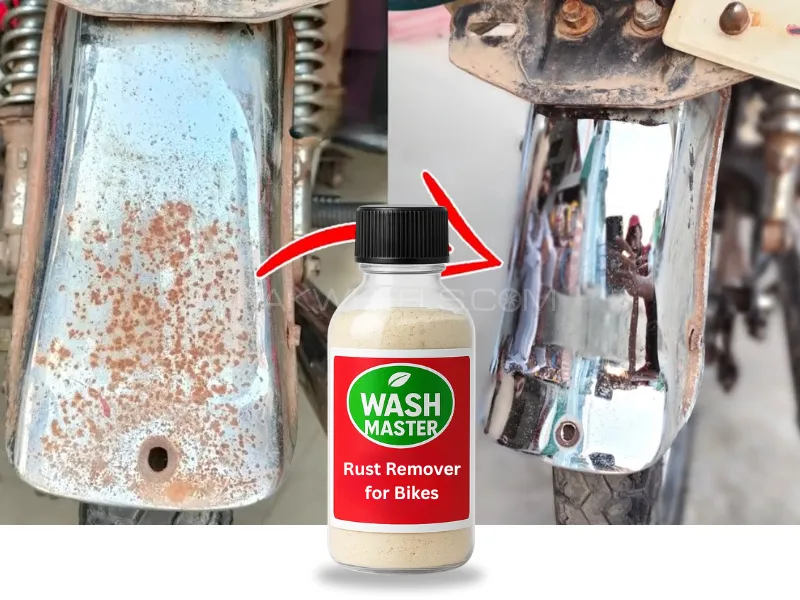 Rust Remover Cleaning Powder for Cars, Bikes, and Metal Surfaces – Powerful Anti-Rust Solution Image-1