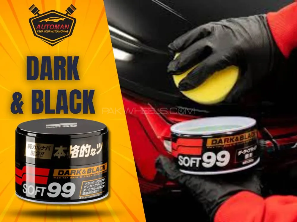 SOFT 99 BLACK & DARK POLISH – Deep, Glossy Finish for a Showroom Shine Image-1