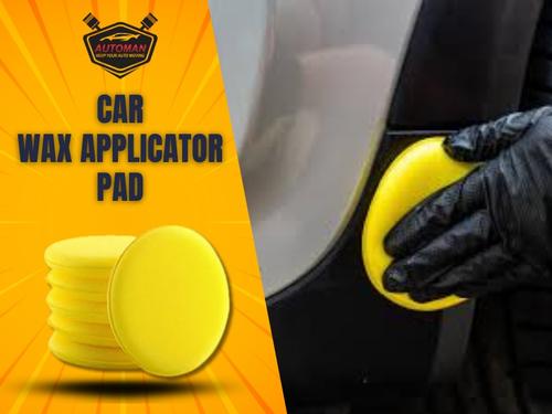 1PCS Car Wax Applicator Pad – Premium Round Waxing Sponge for Car Polishing  | Automanpk 1PCS Car Wax Applicator Pad – Premium Round Waxing Sponge for Car Polishing  | Automanpk