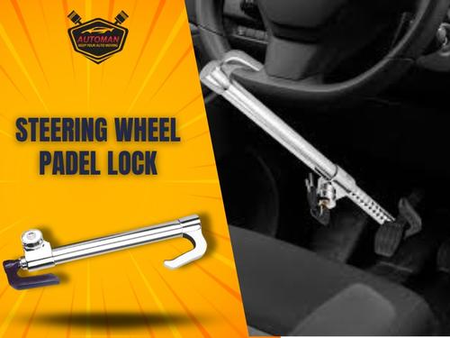 Premium Steering Wheel Paddle Lock – Universal Fit Car  | Automanpk Premium Steering Wheel Paddle Lock – Universal Fit Car  | Automanpk