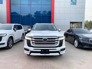 Toyota Land Cruiser ZX LC300 
3.5L Twin Turbo Petrol
Model: 2021
Mileage: 16,900 km 
Reg: 2025 khi 
 
*Heads up Display
*Fingerprint Start
*Rear Entertainment 
*Cool Box
*Beige Room 
*7 Seater 
*Back Autodoor 
*JBL Sound System

Calling and Visiting Hours

Monday to Saturday

11:00 AM to 7:00 PM