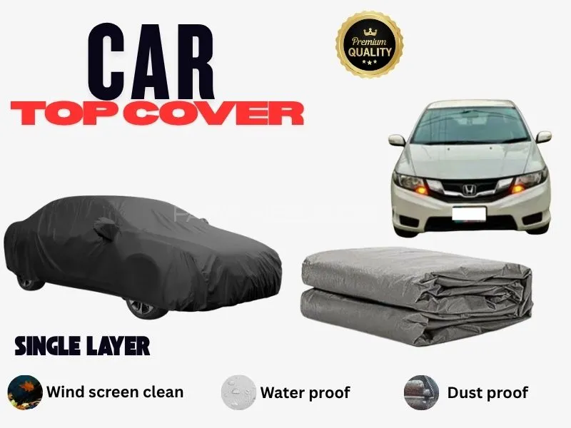 Honda City 2009–2021 (5th & 6th Generation, All Variants) | Parachute Car Top Cover | Waterproof & D Image-1