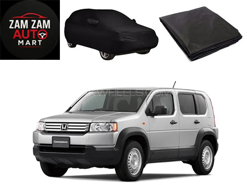 Honda Cross Road Model 2008-2010 High Quality Black Coated Top Cover Image-1