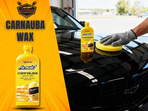 Formula 1 16 Oz. Liquid Carnauba Car Wax – Long-Lasting Shine & Protection| Automanpk Formula 1 16 Oz. Liquid Carnauba Car Wax – Long-Lasting Shine & Protection| Automanpk