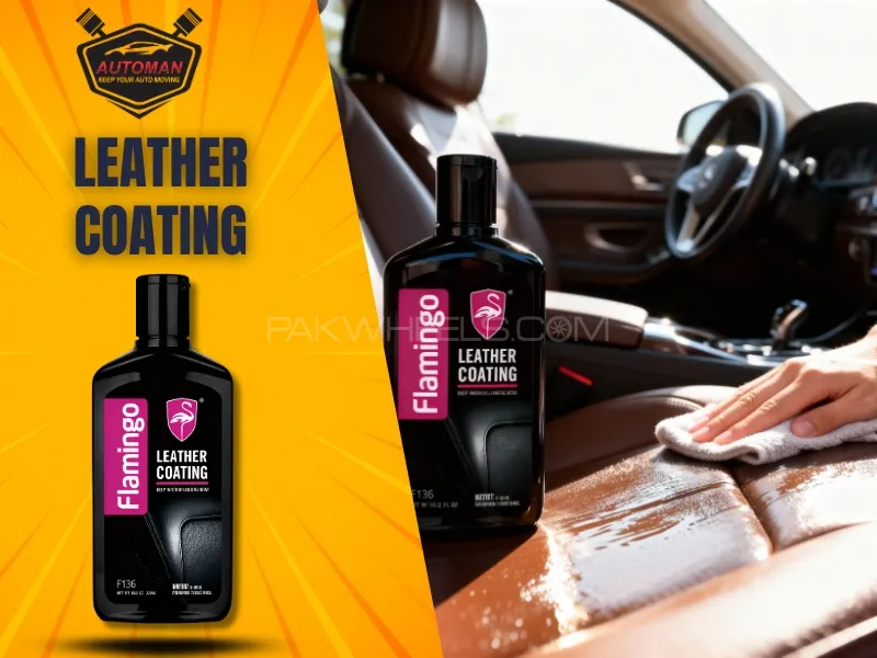 "Flamingo Premium Leather Coating – Ultimate Protection & Luxury Shine" Image-1
