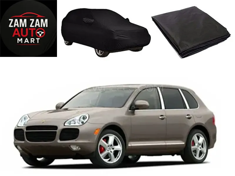 Porsche Cayenne Model 2002-2010 High Quality Black Coated Top Cover Image-1