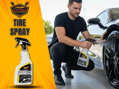 Meguiar’s Ultimate Insane Shine Tire Spray - Premium Tire Dressing with a Lasting  | Automanpk Meguiar’s Ultimate Insane Shine Tire Spray - Premium Tire Dressing with a Lasting  | Automanpk