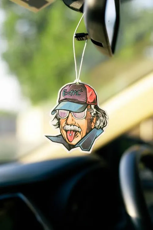Airshots Einstein Car Perfume & Air Freshener – Long Lasting Fragrance Image-1