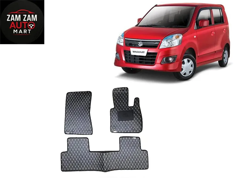 Suzuki Wagon R 7D Floor Mat  - Model 2014- 2025 Image-1