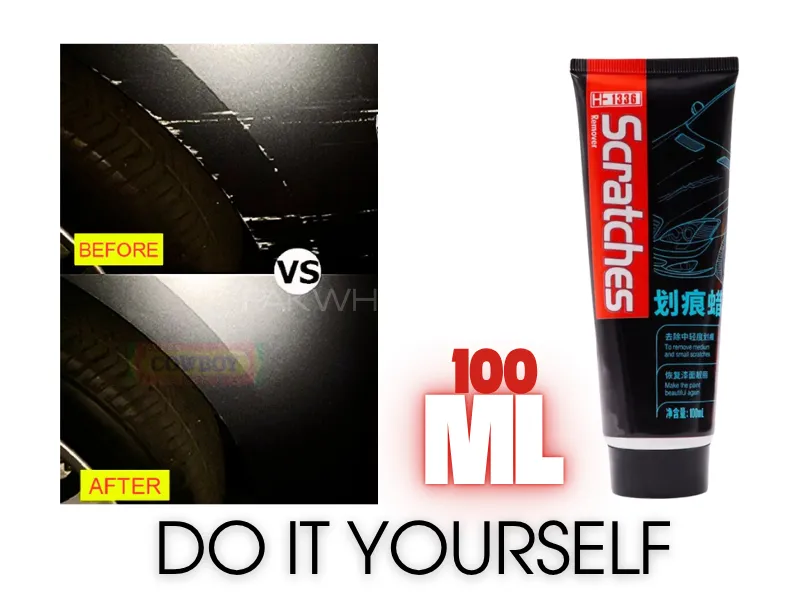 100ml | Compound Wax Car Scratches Repair | Auto Paint Care Polishing Cream Paste | Scratch Remover Image-1
