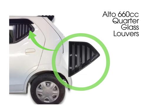 Suzuki Alto 660cc | Quarter Glass Louver | Lamborghini Style Vents for | Alto 660cc Suzuki Alto 660cc | Quarter Glass Louver | Lamborghini Style Vents for | Alto 660cc