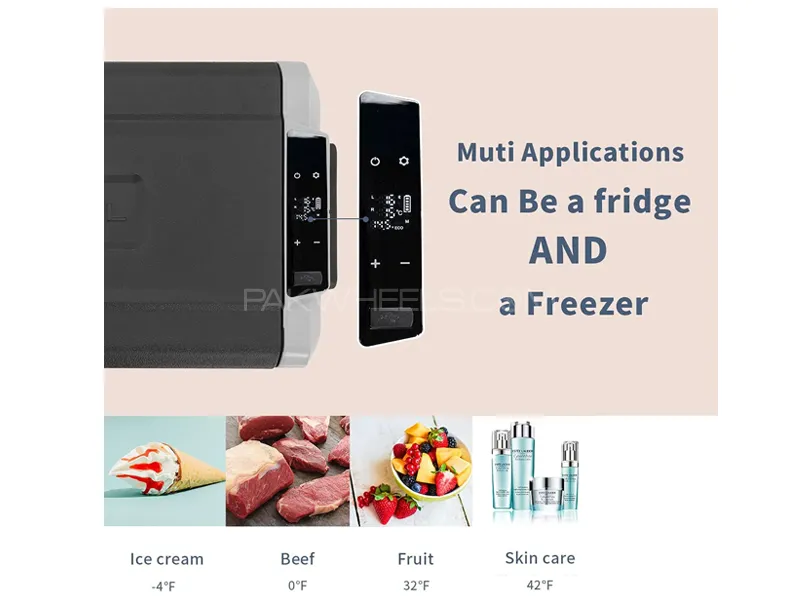 Alpicool T60 60L Car Refrigerator AC 12V DC 24V Car & Home Use  Alpicool T60 60L Car Refrigerator AC 12V DC 24V Car & Home Use Image-2