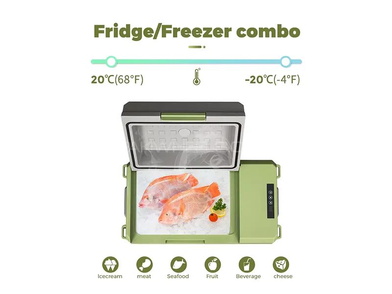 Alpicool X9 9.8L Portable Car Fridge AC 12V DC 24V Car and Home use  Alpicool X9 9.8L Portable Car Fridge AC 12V DC 24V Car and Home use Image-3